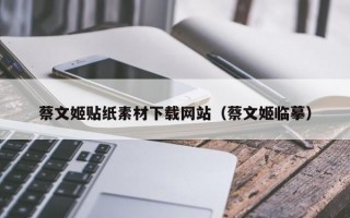 蔡文姬贴纸素材下载网站（蔡文姬临摹）