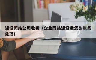 建设网站公司收费（企业网站建设费怎么账务处理）
